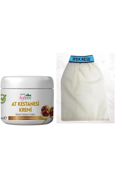 Softem At Kestanesi Kremi 250 ml + Ipek Kese