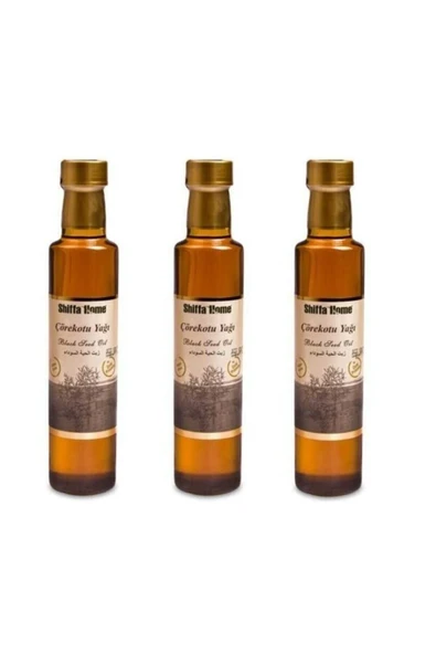 Shiffa Home Çörekotu Yağı 250 Ml X 3 Adet