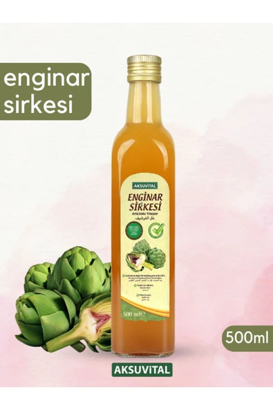 Aksu Vital Aksuvital Organik Enginar Sirkesi 500 ml %100 Doğal