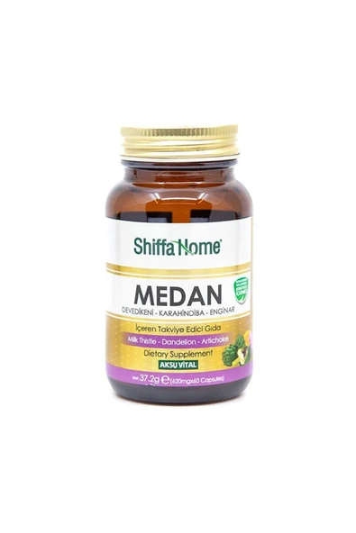 Shiffa Home Medan Deve Dikeni Karahindiba Enginar Karışımlı Kapsül