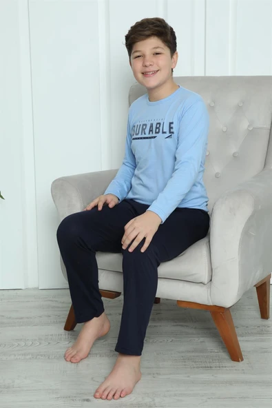 Erkek Çocuk Penye Pijama Takım 20412