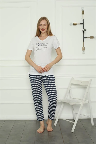 Kadın Penye Pijama Takım 4160