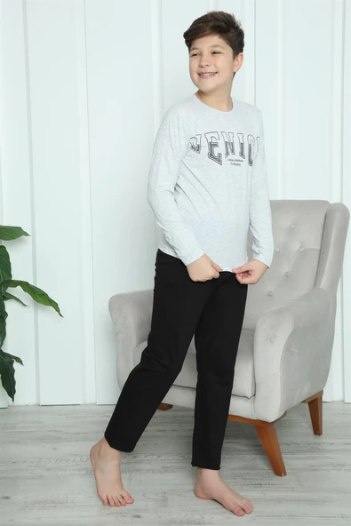 Erkek Çocuk Penye Pijama Takım 20417