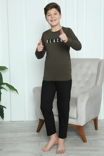 Erkek Çocuk Penye Pijama Takım 20419