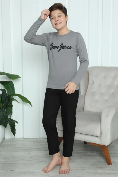 Erkek Çocuk Penye Pijama Takım 20416