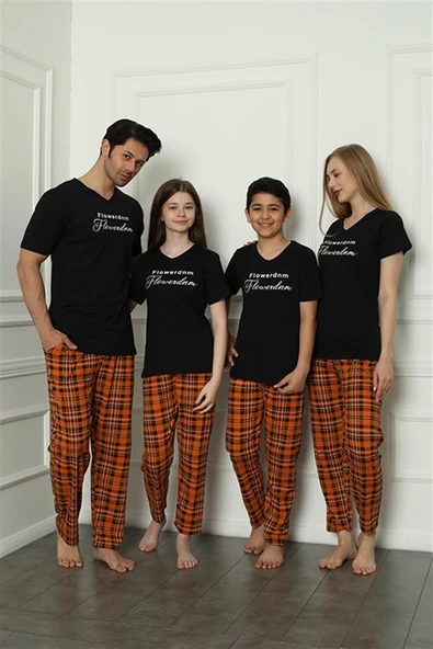 Aile Penye Pijama Takım (anne - kız ) 50118 Ayrı Ayrı Satılır .