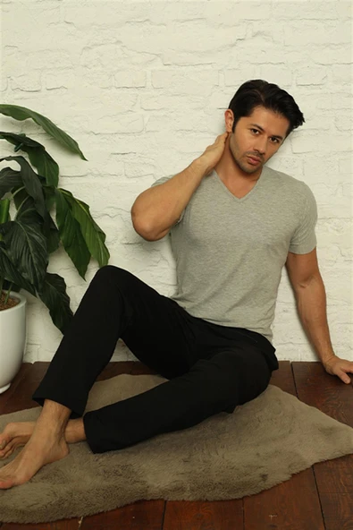 Erkek Pamuk Alt Eşofman 7006 - Resim 2