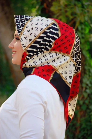 Desenli Eşarp