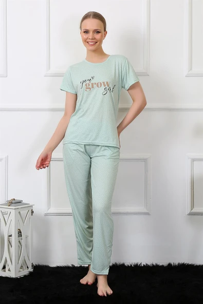 Kadın Kısa Kol Pijama Takım 4140
