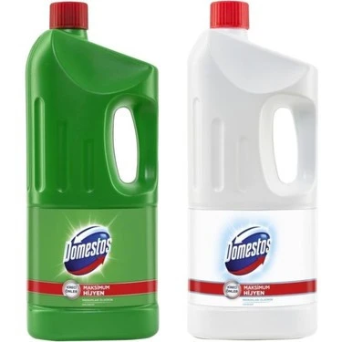 Domestos Çamaşır Suyu Ultra Beyaz 1.850 Ml X2