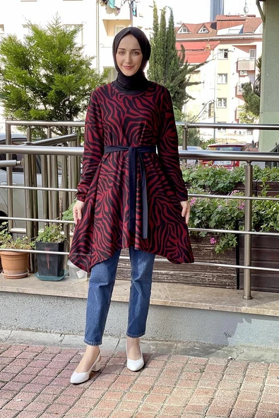 Desenli Tunik
