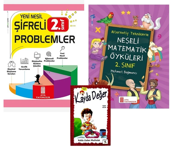 Ata 2.Sınıf Şifreli Problemler + Neşeli Matematik Öyküleri