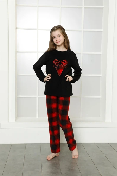 WelSoft Polar Çocuk Pijama Takımı 4632