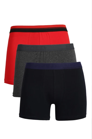 Erkek Penye 3'lü Boxer 40098