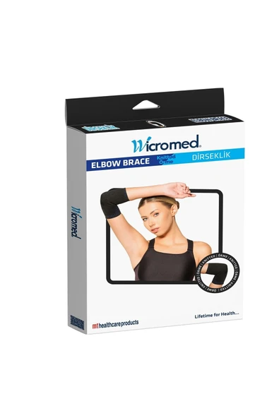 Wicromed Örgü Dirseklik Düz xLarge