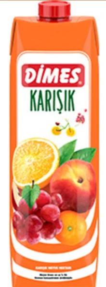 Dimes Meyve Suyu Karışık 1 l X 12'li