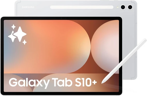 Samsung Galaxy Tab S10+ SM-X820 Wi-Fi 12 GB 256 GB 12.4" Tablet Gümüş