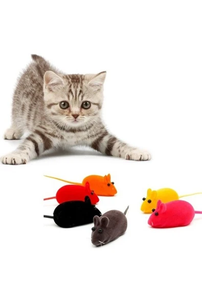 Kedi Eğitim Oyun Faresi 4 Adet - 4