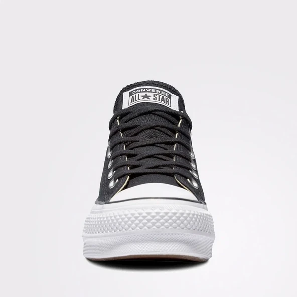 Converse Chuck Taylor All Star Lift Unisex Siyah Platform Sneaker Spor Ayakkabı 560250C.001 - 3