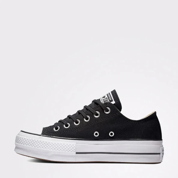 Converse Chuck Taylor All Star Lift Unisex Siyah Platform Sneaker Spor Ayakkabı 560250C.001 - 2
