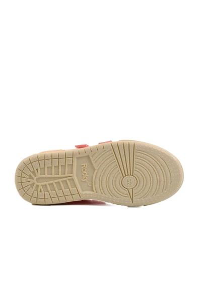 Ayakmod Pudra Cırtlı Keten Kız Çocuk Spor Ayakkabı 545 F - Resim 5