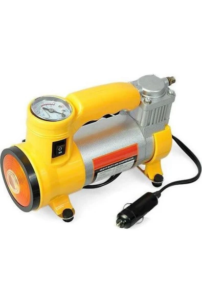 Araba Oto Araç Lastik Şişirme Pompası Metal Gövde Kompresör 150 psi - 2