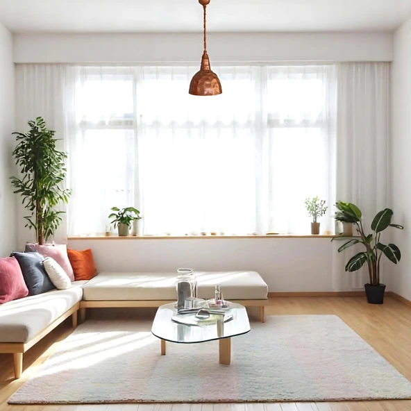 Luzen Bakır Sarkıt Avize - 2