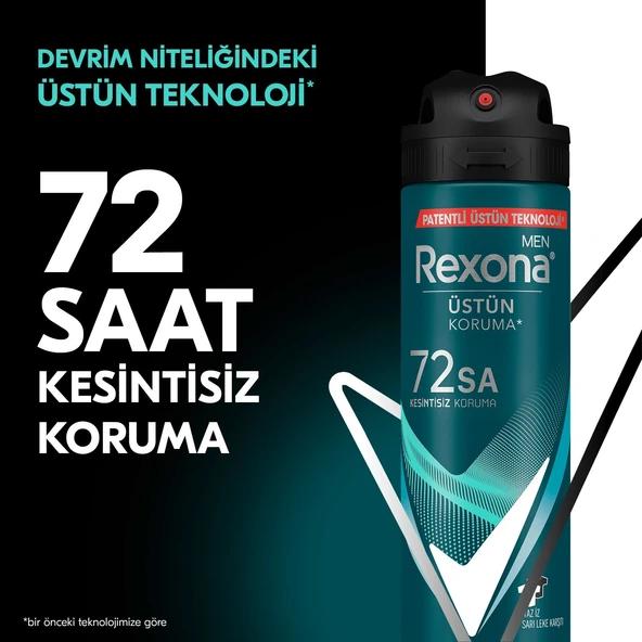 Rexona Men Ocean Deep Invisible 72 Saat Erkek Sprey Deodorant 150 ML - 3