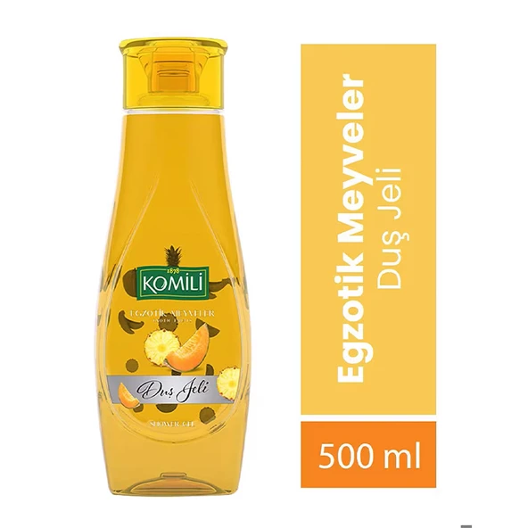 Komili Duş Jeli Egzotik Meyveler 500 ml,sari