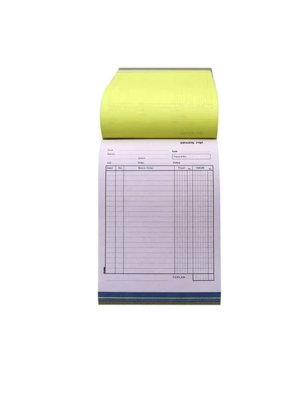 Altınyıldız Normal Sipariş Fişi 14X20 3 Nüsha