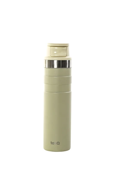 TanQ Ömür Boyu Garantili Active Plus Paslanmaz Çelik Termos Vanilla 0.60 Lt- (20 Oz)