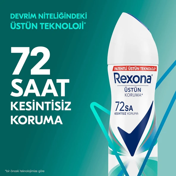 Rexona Shower Fresh Antiperspirant Kadın Deodorant 150 ml - Resim 3