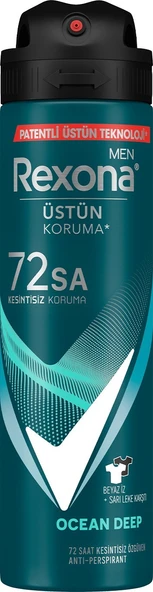 Rexona Men 72 Saat Ocean Deep Erkek Sprey Deodorant 3 x 150 ML - 2