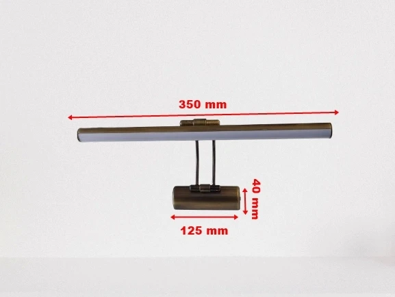 YILDIZ Eskitme Kuğu 6w Ledli Fülüt Tablo Apliği Günışığı 3500k Aplik - 2