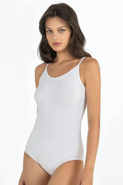 Fabony Bayan İp Askılı Çıtçıtlı Body 1180 - 1