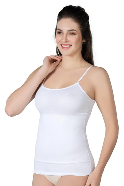Beyaz Mı 1401 Modal Cotton Kadın Atlet Korse
