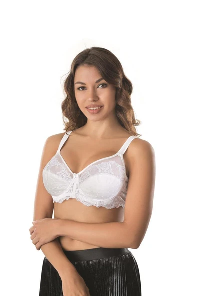 Beyaz Mı 170 B Balenli Brode Toparlayıcı Sütyen ürün görseli