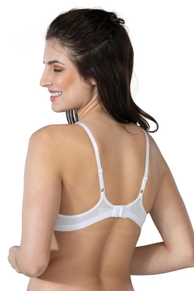 Beyaz Mı 1417 Modal Cotton Kaplı Sütyen - Resim 2