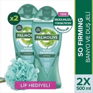 Palmolive Duş Jeli 500 Ml Aroma Sensatıons Soo Firming Paket 2li