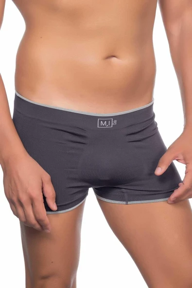 Antrasit Mı 2103 Soft Erkek Boxer