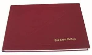 DILMAN CEK KAYIT DEFTERI 17x24 192 YP (1407)