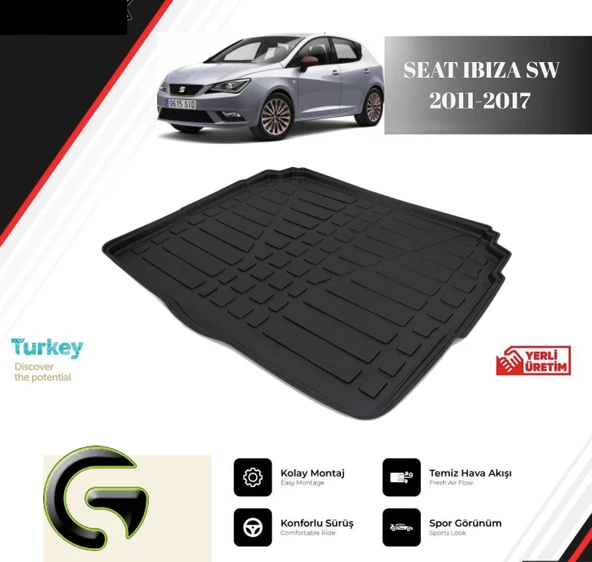 BAGAJ HAVUZU SEAT IBIZA SW 2011-2017