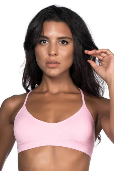 Pembe Mı 4020 Pedli Ince Askılı Büstiyer ürün görseli