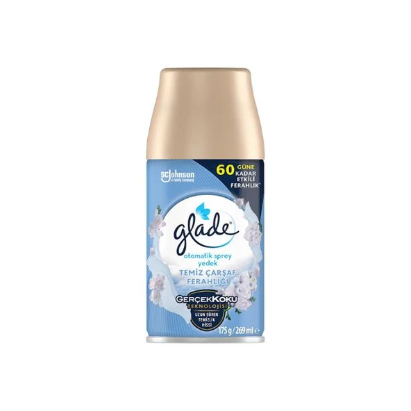 Glade Otomatik Makine Yedek Sprey Temiz Çarşaf Ferahlığı 269 ml - 1