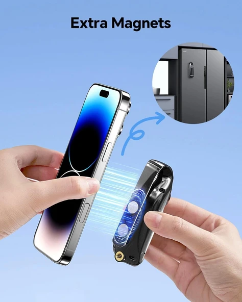 Boblov Cep Mini Vücut Kamerası Video ile: 128GB - Arka Klipsli, 1080P - 5