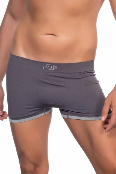 Antrasit Mı 2104 Soft Erkek Boxer