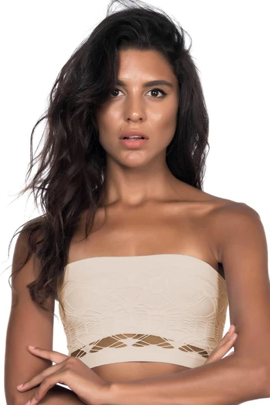 TEN MI Emay 4050 Double Örgü Toparlayıcı Straplez Büstiyer ürün görseli