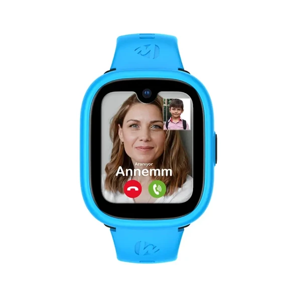 Wiky WATCH 5 Plus Çocuk Akıllı Saat Görüntülü Arama Mavi       - Outlet