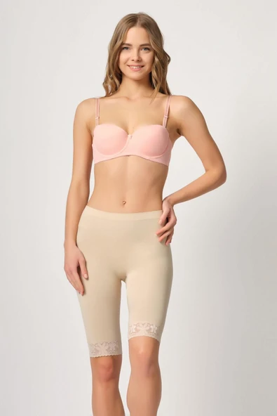 Ten Mı 3004 Soft Uzun Paça Dantel Boxer