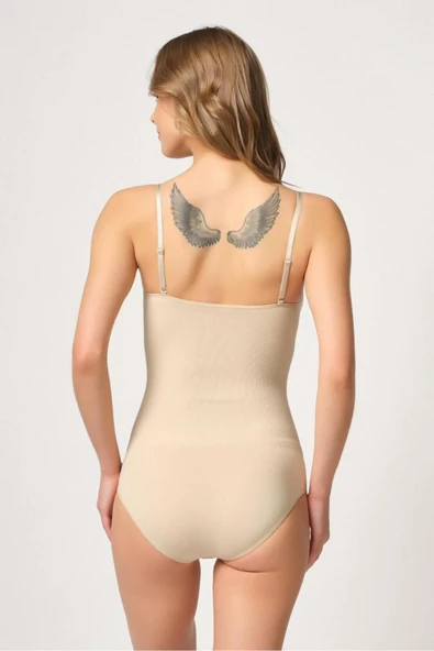 Ten Mı 1925 Soft Pedli Çıtçıtlı Body - Resim 3